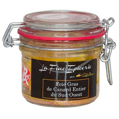 Foie gras entier de canard en verrine, La Ferme de Vers