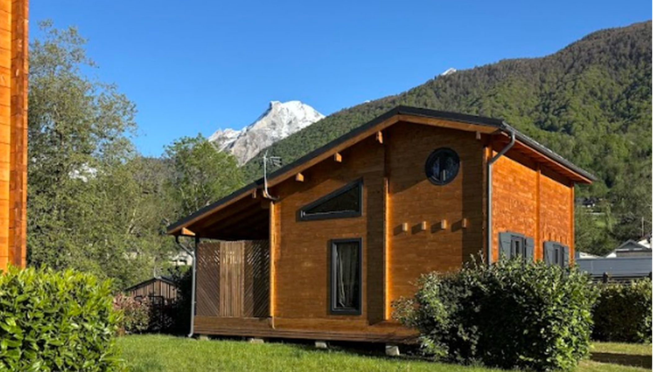 Gaves campsite in Laruns, in the Ossau Valley