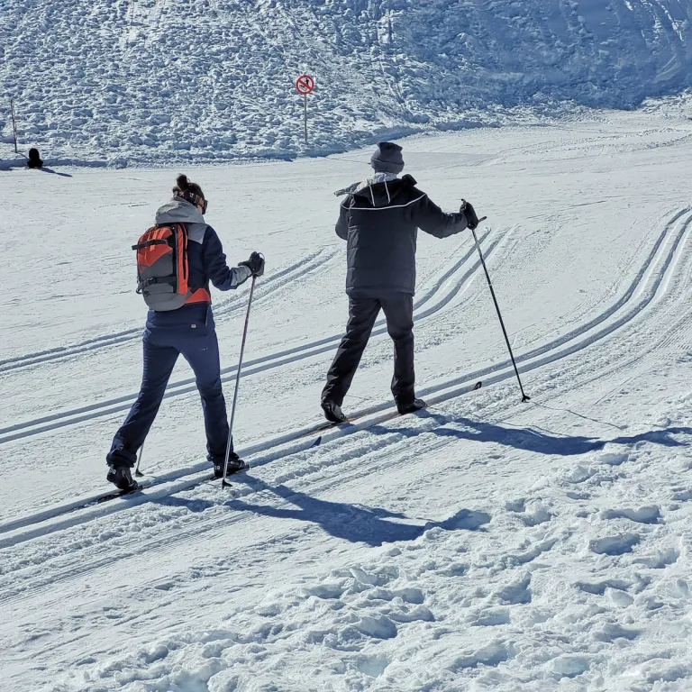 Nordic skiing and hiking in Béarn