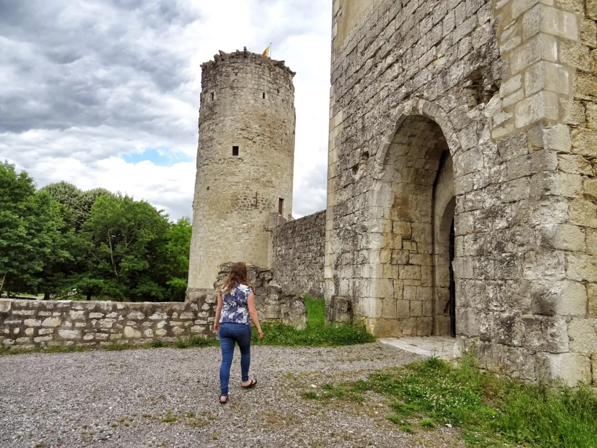 medieval castle of bellocq