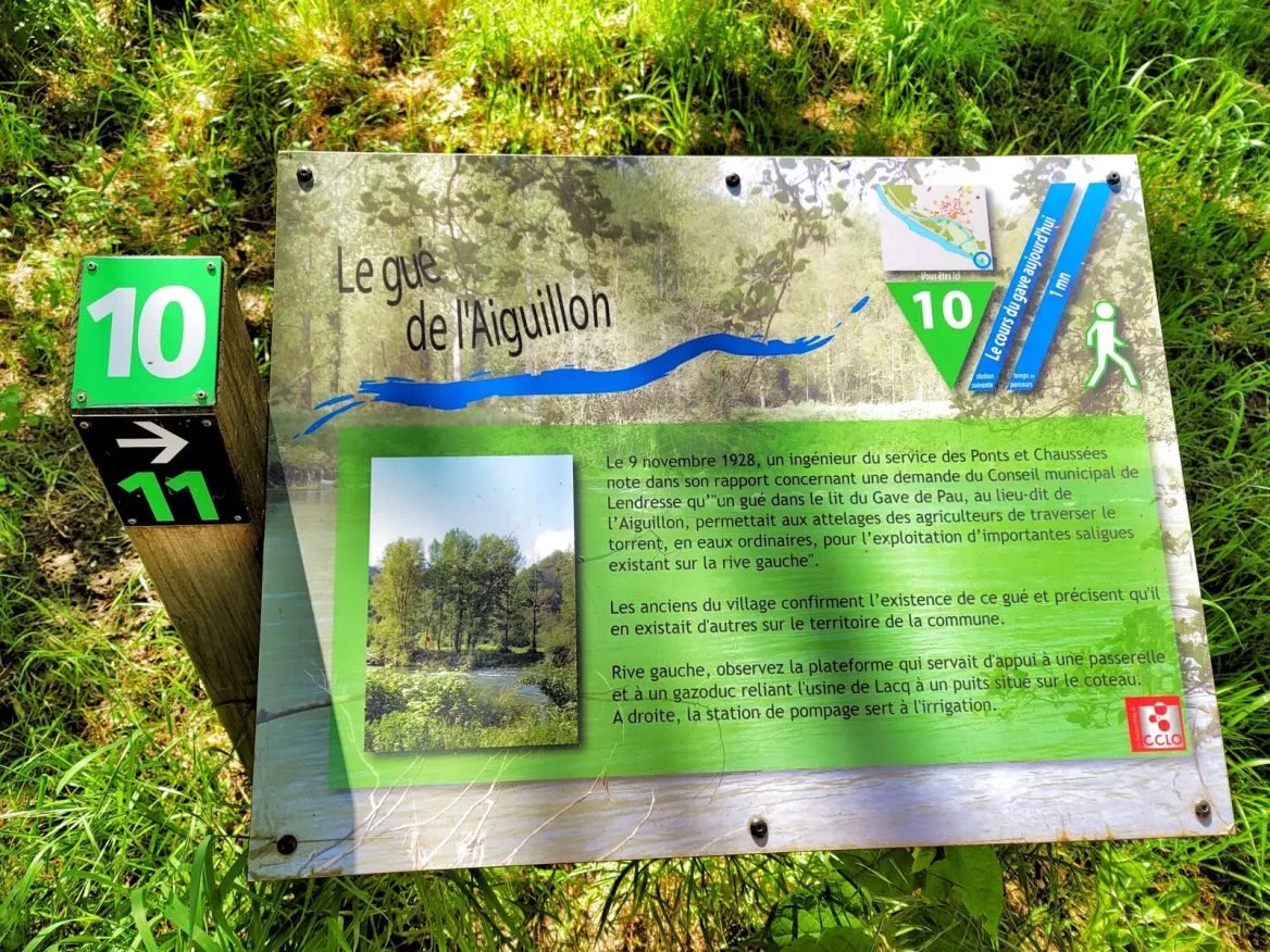 the ford of the Aiguillon