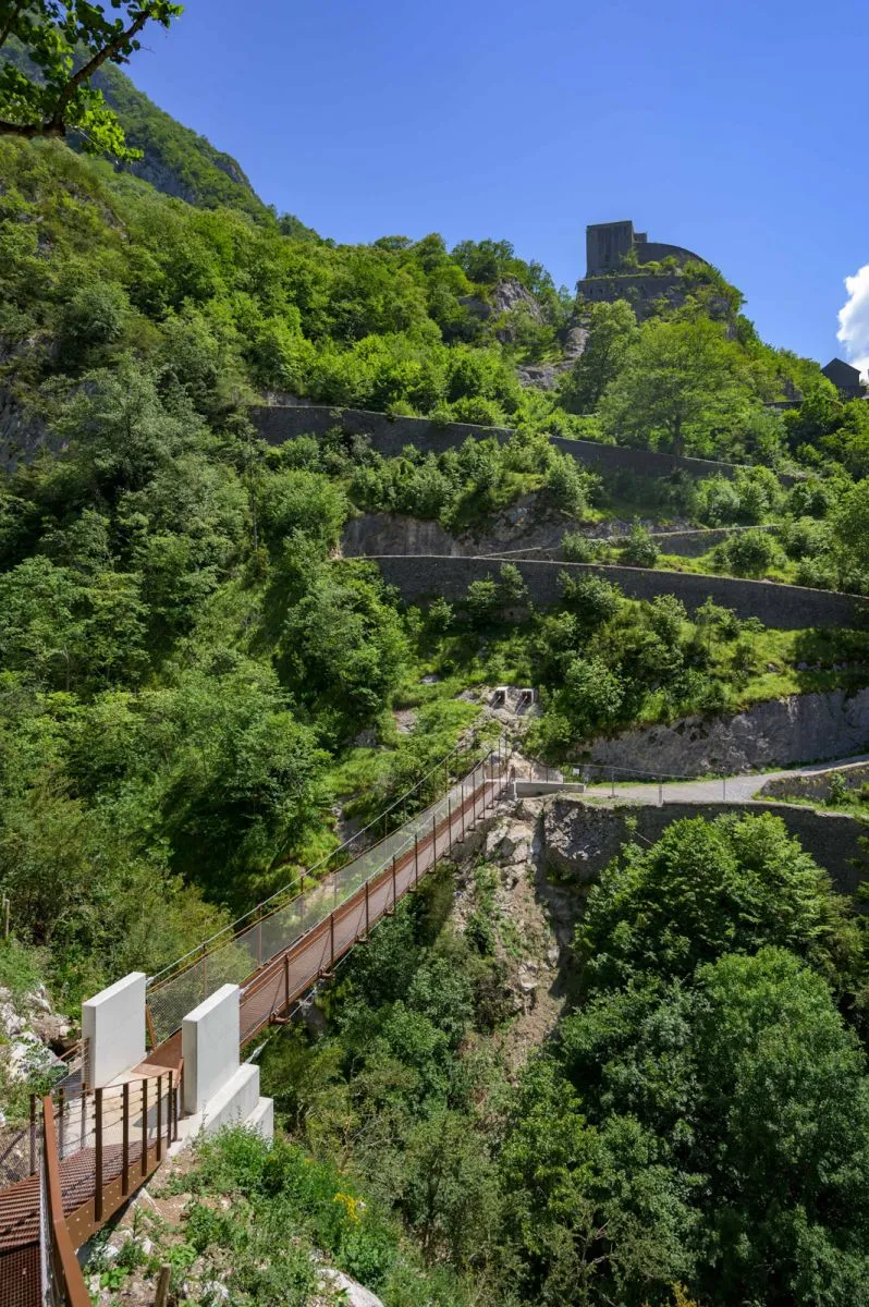 Chemin de la Matûre, Fort du Portalet