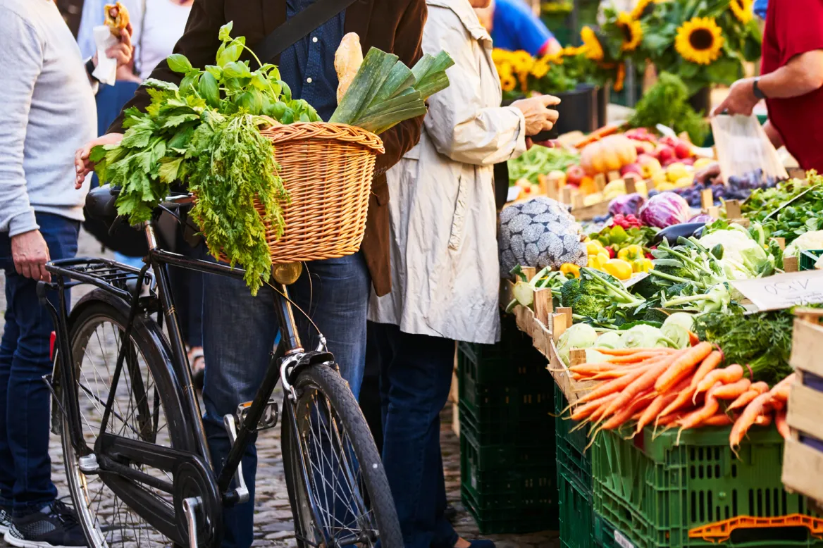 Market in Béarn. Photo: Upixa AdobeStock