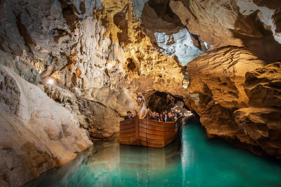 Photo of the Caves of Betharram, photo from the information sheet
