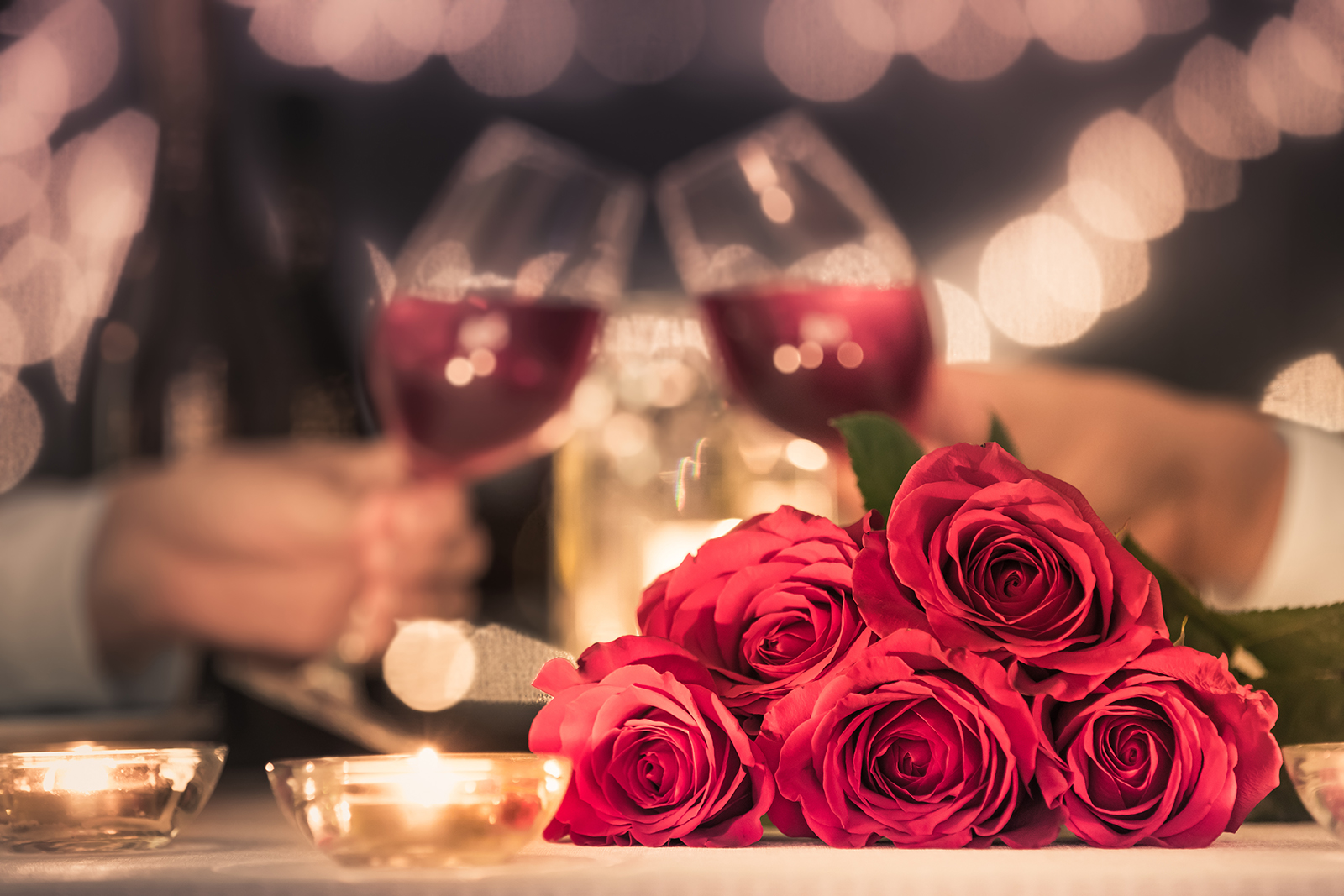 Valentine's Day table