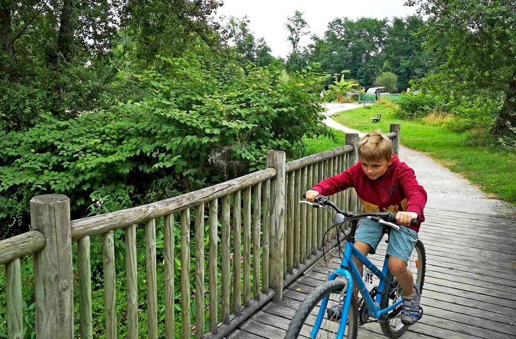 piste cyclable lac de baudreix