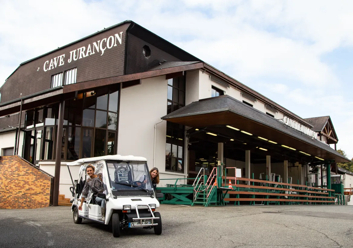 Jurançon vineyard and wines