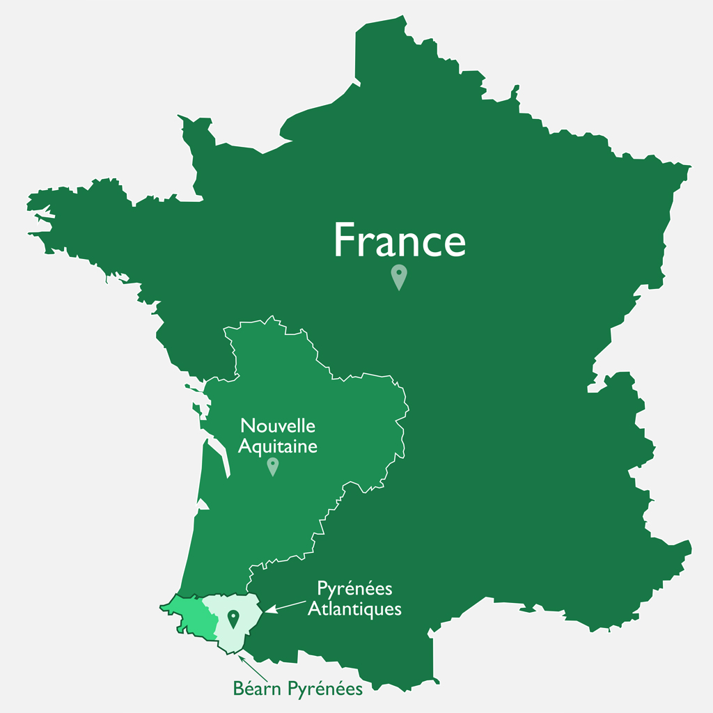 Béarn in France