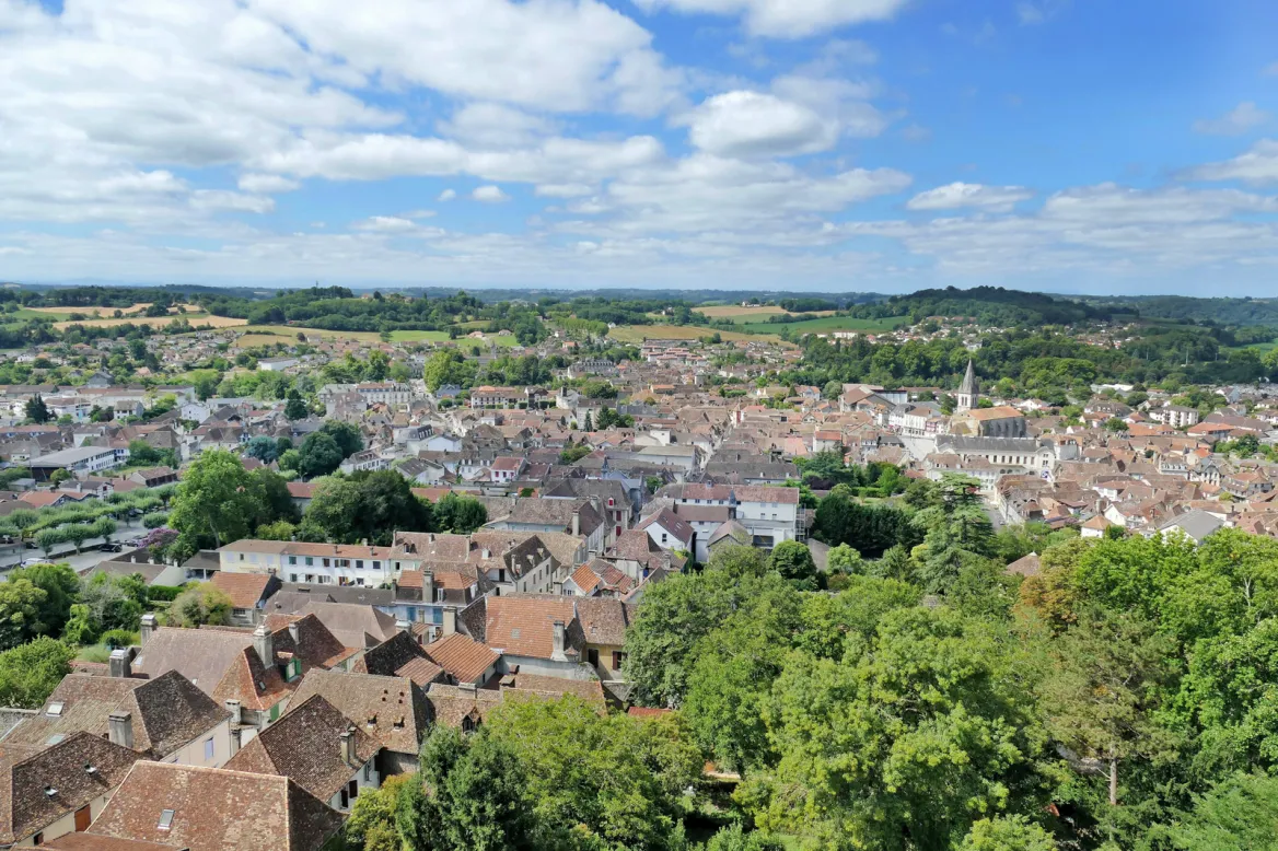 Orthez depuis la Tour Moncade